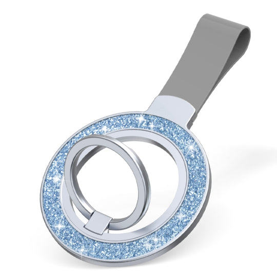 Glitter Magnetic Ring Buckle Holder(Pink Blue + Grey)