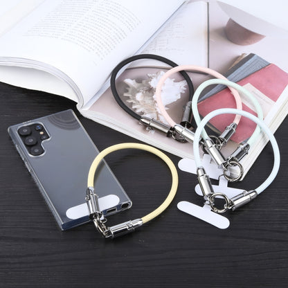 USB-C / Type-C to Type-C Data Cable Phone Anti-lost Short Lanyard, Length: 30cm(Green Braid) - USB-C & Type-C Cable by buy2fix | Online Shopping UK | buy2fix