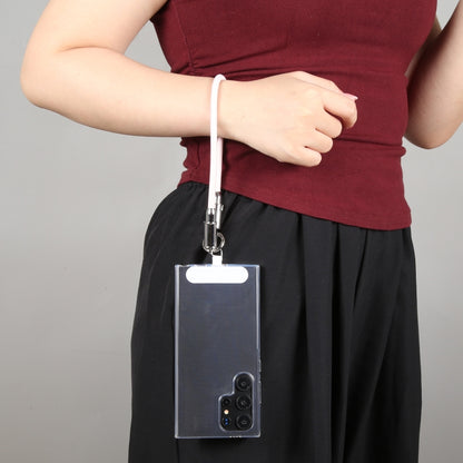 USB-C / Type-C to Type-C Data Cable Phone Anti-lost Short Lanyard, Length: 30cm(Light Purple Braid) - USB-C & Type-C Cable by buy2fix | Online Shopping UK | buy2fix