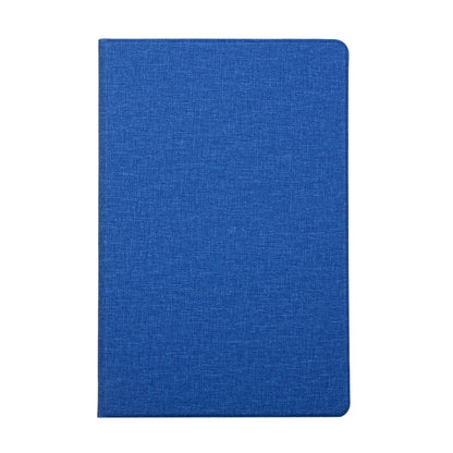For Samsung Galaxy Tab S7 T870 2020 / Tab S8 Voltage Stretch Fabric Texture Leather Case with Holder(Blue) by buy2fix