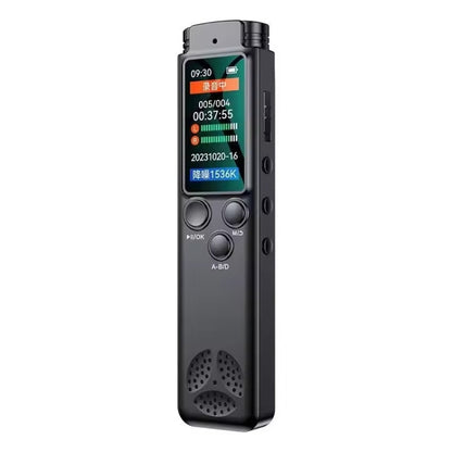 H22 Smart Color Screen Noise Reduction Voice Recorder, Capacity:8GB(Black) - Recording Pen by buy2fix | Online Shopping UK | buy2fix