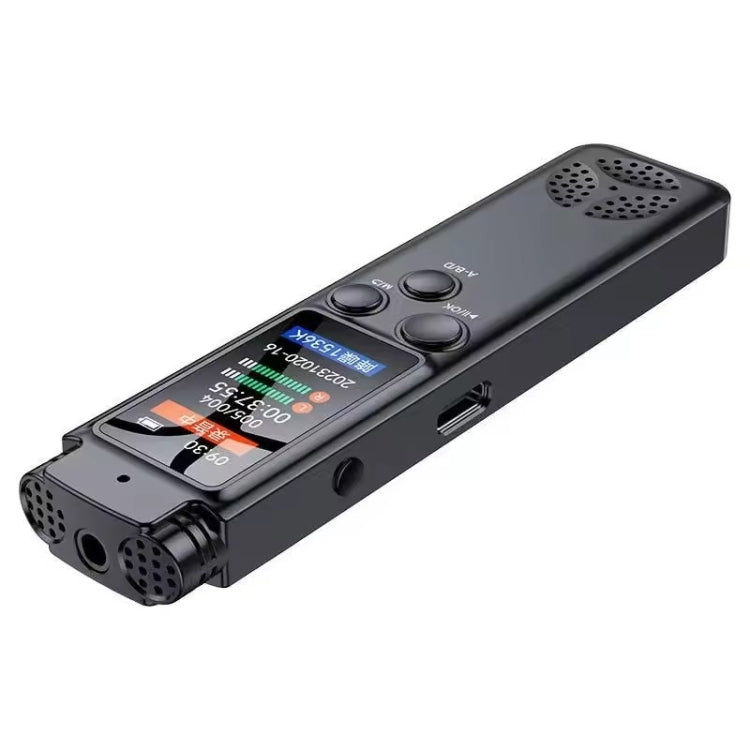 H22 Smart Color Screen Noise Reduction Voice Recorder, Capacity:64GB(Black) - Recording Pen by buy2fix | Online Shopping UK | buy2fix