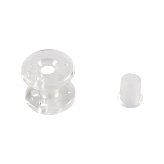 27pcs / Set RV / Yacht Pleated Shade Accessories Pull Cord Double Wheel Plug Spring(Brown) by buy2fix