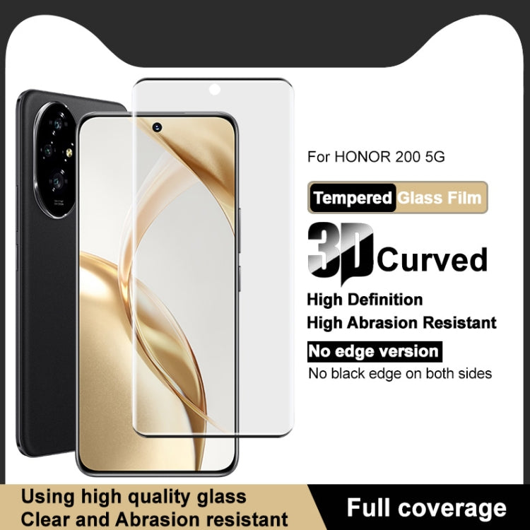 For Honor 200 imak 3D Curved Full Screen Tempered Glass Film - Honor Tempered Glass by imak | Online Shopping UK | buy2fix