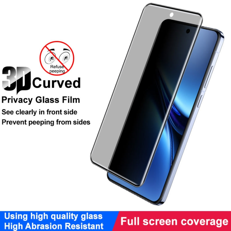 For vivo X200 5G imak 3D Curved Privacy Full Screen Tempered Glass Film - X200 Tempered Glass by imak | Online Shopping UK | buy2fix