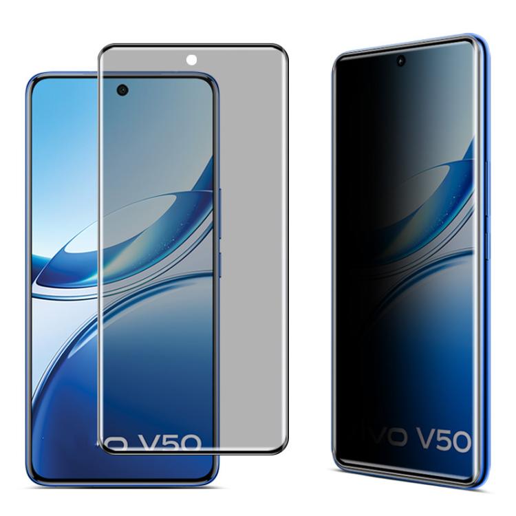 For vivo V50 5G imak 3D Curved Privacy Full Screen Tempered Glass Film - vivo Tempered Glass by imak | Online Shopping UK | buy2fix