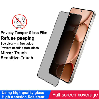 For OPPO Find X8 Ultra imak 3D Curved Privacy Full Screen Tempered Glass Film - OPPO Tempered Glass by imak | Online Shopping UK | buy2fix