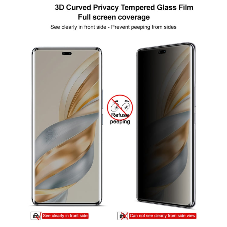 For Honor X60 Pro imak 3D Curved Privacy Full Screen Tempered Glass Film - Honor Tempered Glass by imak | Online Shopping UK | buy2fix