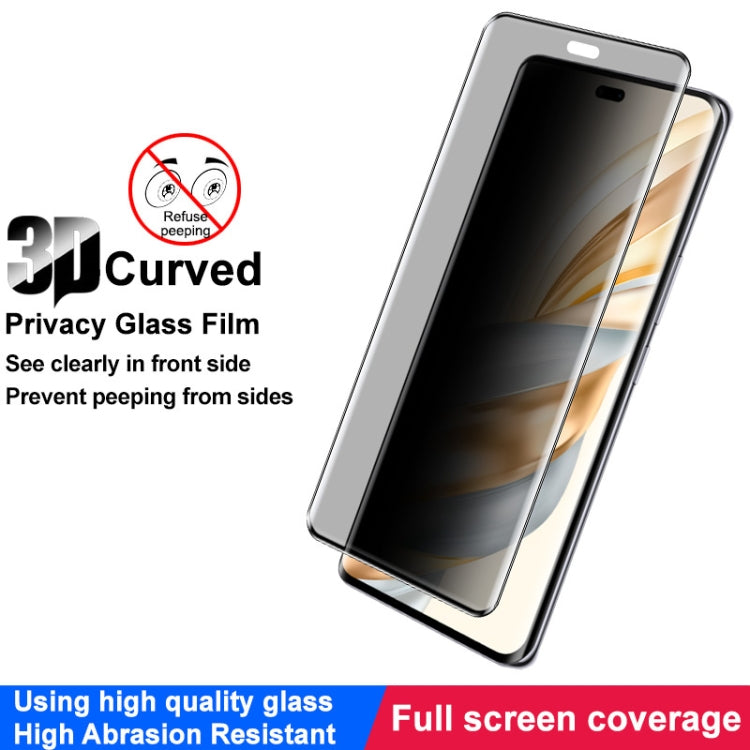 For Honor X60 Pro imak 3D Curved Privacy Full Screen Tempered Glass Film - Honor Tempered Glass by imak | Online Shopping UK | buy2fix