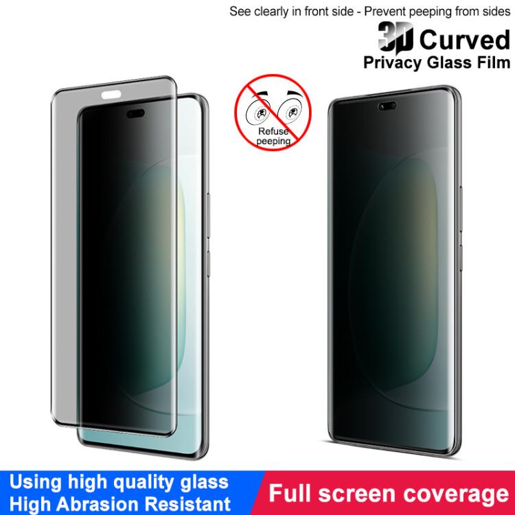 For Honor 300 Ultra imak 3D Curved Privacy Full Screen Tempered Glass Film - Honor Tempered Glass by imak | Online Shopping UK | buy2fix