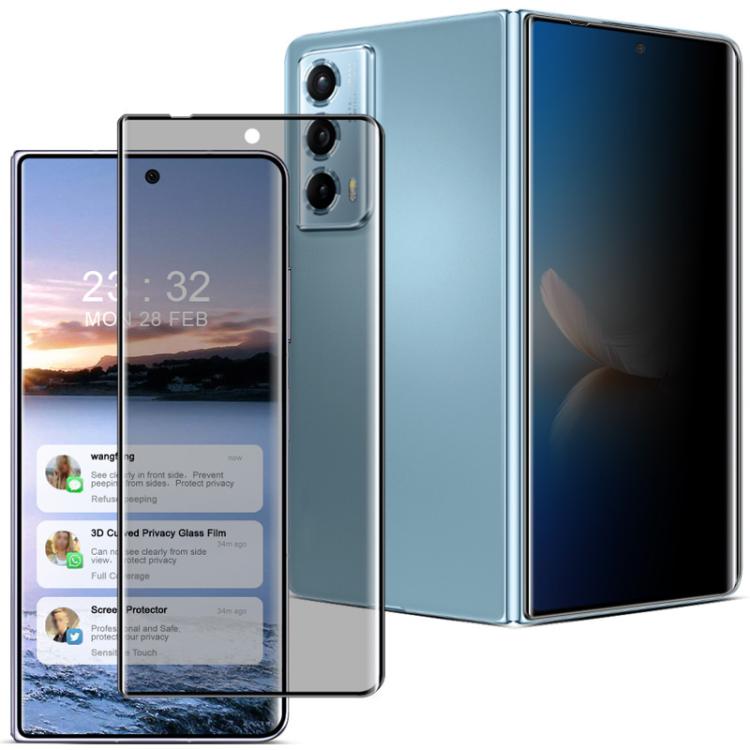 For Honor Magic V2 / Vs2 imak 3D Curved Privacy Full Screen Tempered Glass Film - Honor Tempered Glass by imak | Online Shopping UK | buy2fix