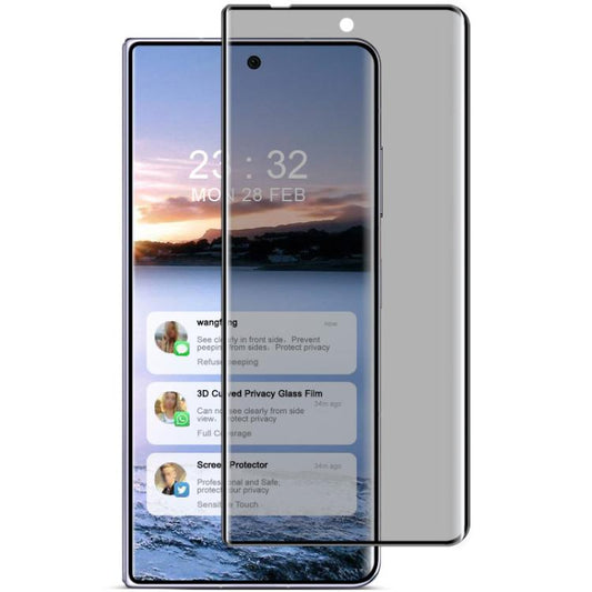 For Honor Magic V2 / Vs2 imak 3D Curved Privacy Full Screen Tempered Glass Film - Honor Tempered Glass by imak | Online Shopping UK | buy2fix