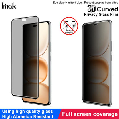 For Honor Power 5G imak 3D Curved Privacy Full Screen Tempered Glass Film - Honor Tempered Glass by imak | Online Shopping UK | buy2fix