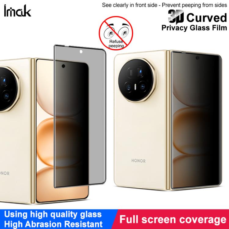 For Honor Magic V5 imak 3D Curved Privacy Full Screen Tempered Glass Film - Honor Tempered Glass by imak | Online Shopping UK | buy2fix