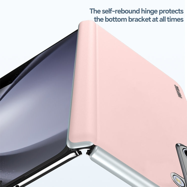 For Samsung Galaxy Z Fold6 SULADA Skin Feel Liquid Leather Shockproof Phone Case(Pink) - Galaxy Z Fold6 5G Cases by SULADA | Online Shopping UK | buy2fix