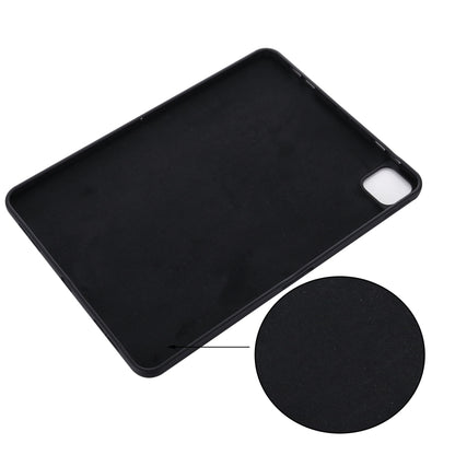 For iPad Pro 13 2025 / 2024 Pure Color Liquid Silicone Shockproof Tablet Case(Black) by buy2fix