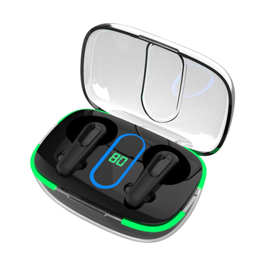 Pro 70+ Intelligent Digital Display V5.3 Bluetooth Earphones Bass Stereo Audio(Black) by buy2fix