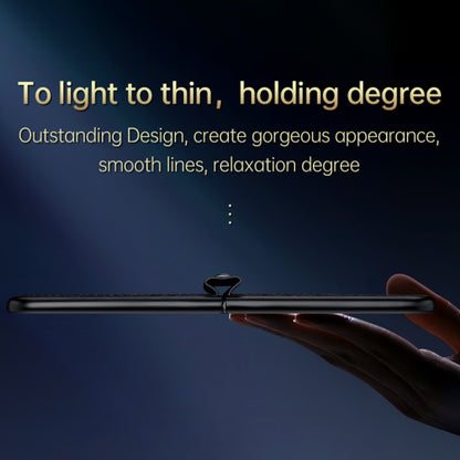 For Samsung Galaxy Z Flip5 SULADA Lychee Texture Invisible Holder Leather Back Cover Phone Case(Orange) - Galaxy Z Flip5 Cases by SULADA | Online Shopping UK | buy2fix