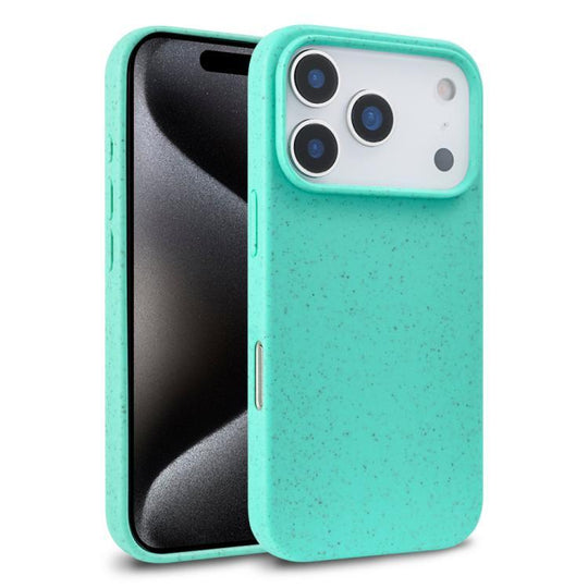 For iPhone 18 Pro Max Wheat Straw TPU Phone Case(Green)