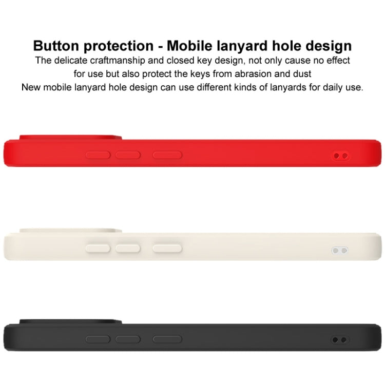 For Xiaomi Poco M6 4G IMAK UC-4 Series Straight Edge TPU Soft Phone Case(Red) - Xiaomi Cases by imak | Online Shopping UK | buy2fix