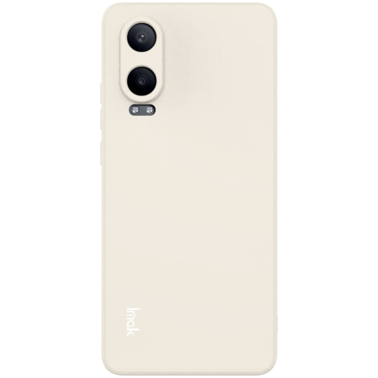 For OPPO K12x imak UC-4 Series Straight Edge TPU Phone Case(White) - OPPO Cases by imak | Online Shopping UK | buy2fix