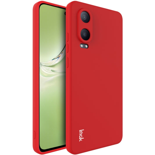 For OPPO K12x imak UC-4 Series Straight Edge TPU Phone Case(Red) - OPPO Cases by imak | Online Shopping UK | buy2fix