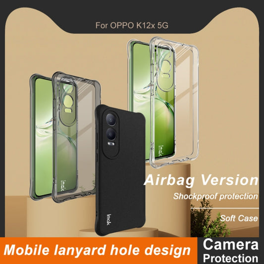 For OnePlus Nord CE4 Lite imak Shockproof Airbag TPU Phone Case(Transparent) by imak