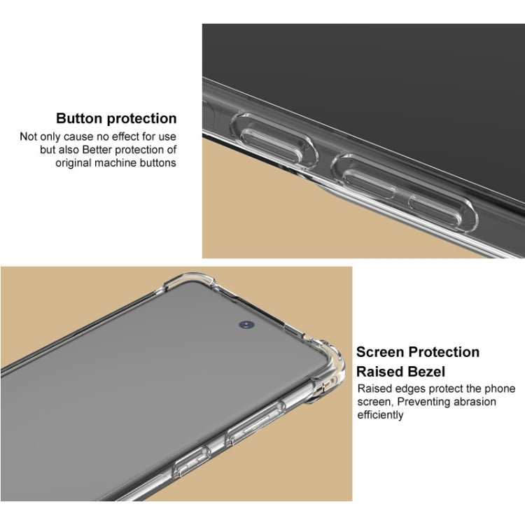 For OnePlus 13 5G imak Shockproof Airbag TPU Phone Case(Matte Black) by imak