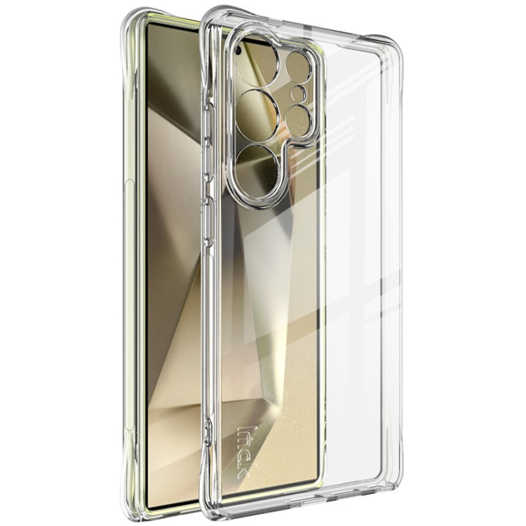 For Samsung Galaxy S25 Ultra 5G imak Shockproof Airbag TPU Phone Case(Transparent) by imak