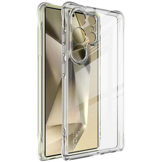 For Samsung Galaxy S25 Ultra 5G imak Shockproof Airbag TPU Phone Case(Transparent) by imak