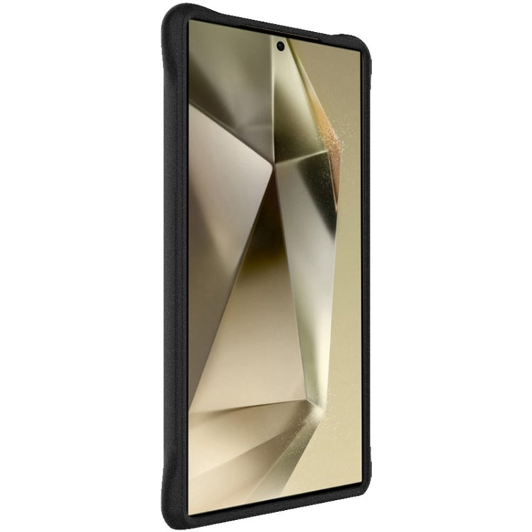 For Samsung Galaxy S25 Ultra 5G imak Shockproof Airbag TPU Phone Case(Matte Black) by imak