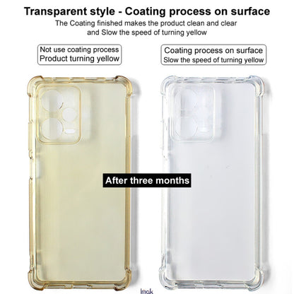 For Samsung Galaxy S25+ 5G imak Shockproof Airbag TPU Phone Case(Transparent) by imak