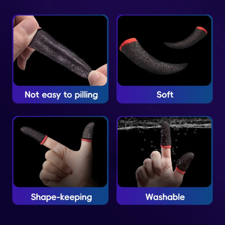 GameSir Talons 1 Pair Sweatproof Anti-slip Breathable Gaming Fingertips - Gaming Finger Sleeves by GameSir | Online Shopping UK | buy2fix