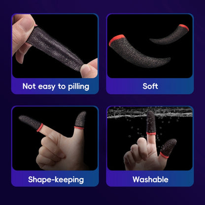 GameSir Talons 1 Pair Sweatproof Anti-slip Breathable Gaming Fingertips - Gaming Finger Sleeves by GameSir | Online Shopping UK | buy2fix