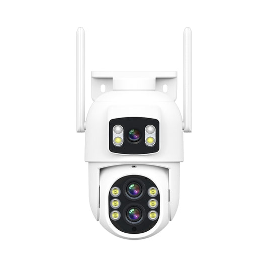 ESCAM QF500 5+5MP Motion Detection WiFi Intelligent 10X Optical Zoom Camera(AU Plug) - Dome Camera by ESCAM | Online Shopping UK | buy2fix