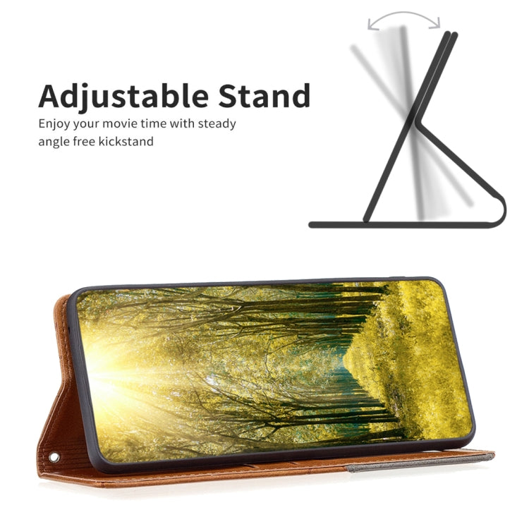 For Samsung Galaxy S25 Ultra 5G Rhombus Texture Magnetic Leather Phone Case(Yellow) by buy2fix