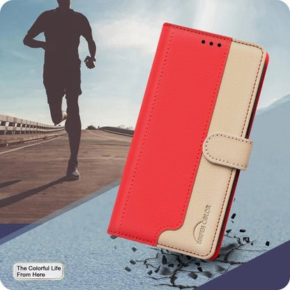 For Tecno Spark Go 2024 / 20C / Pop 8 Color Matching RFID Anti-theft Leather Phone Case(Red) by buy2fix