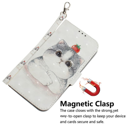 For Xiaomi Redmi K70 Pro / K70 3D Colored Flip Leather Phone Case(Cute Cat) - K70 Cases by buy2fix | Online Shopping UK | buy2fix