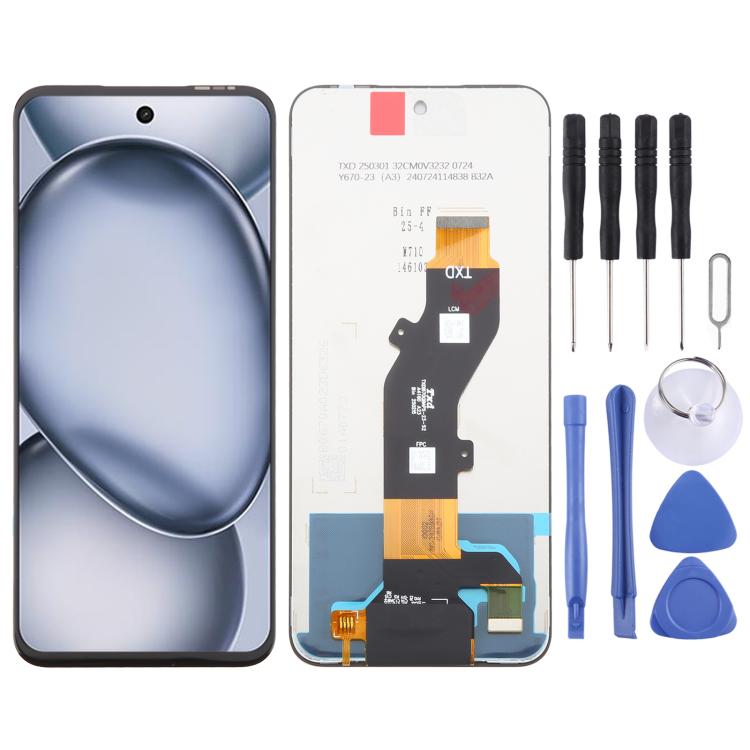 For itel A80 OEM LCD Screen with Digitizer Full Assembly -  by buy2fix | Online Shopping UK | buy2fix