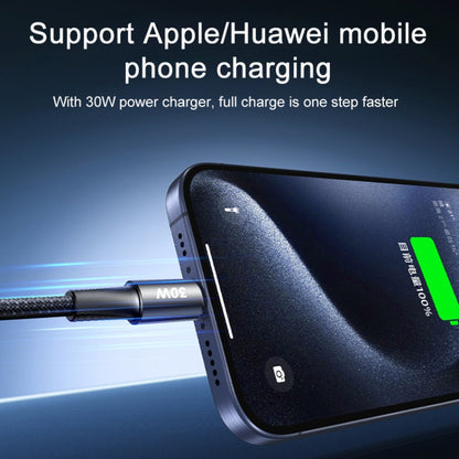 REMAX RC-C099 1.2m 66W USB to Type-C Fast Charging Braided Data Cable(Black) - USB-C & Type-C Cable by REMAX | Online Shopping UK | buy2fix