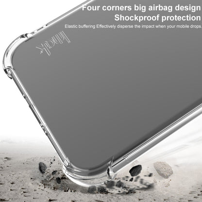 For iPhone 16e imak Shockproof Airbag TPU Phone Case(Transparent) - iPhone 16e Cases by imak | Online Shopping UK | buy2fix