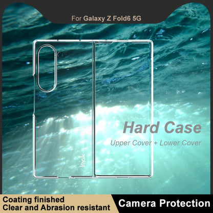 For Samsung Galaxy Z Fold6 imak Wing II Pro Series Wear-resisting Crystal Phone Case(Transparent) - Galaxy Z Fold6 5G Cases by imak | Online Shopping UK | buy2fix