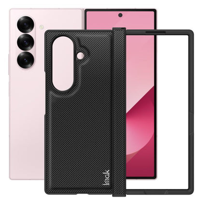 For Samsung Galaxy Z Fold7 5G imak Ruiyi Series Carbon Fiber PU + PC Phone Case - Galaxy Z Fold7 5G Cases by imak | Online Shopping UK | buy2fix