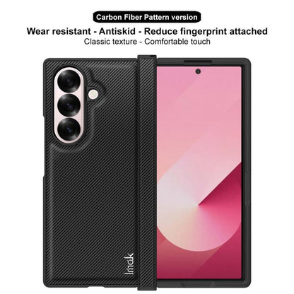 For Samsung Galaxy Z Fold7 5G imak Ruiyi Series Carbon Fiber PU + PC Phone Case - Galaxy Z Fold7 5G Cases by imak | Online Shopping UK | buy2fix
