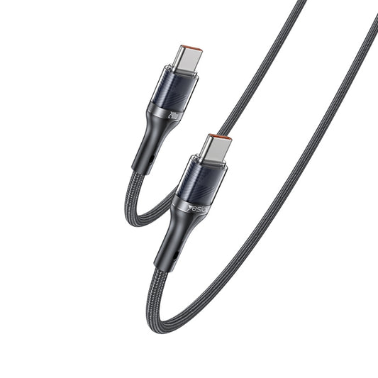 Yesido CA166 PD 240W USB-C / Type-C to USB-C / Type-C Super Fast Charging Data Cable, Length:1.2m(Black) - USB-C & Type-C Cable by Yesido | Online Shopping UK | buy2fix