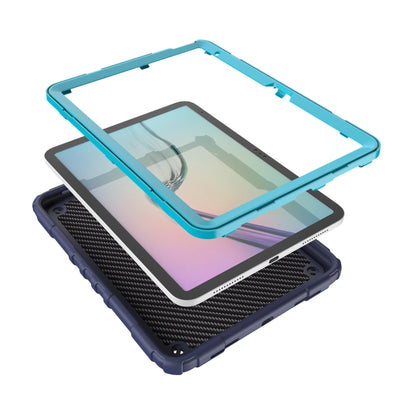 For iPad 2025 / 2022 Spider Turntable Handle Stress Relief Tablet Case(Navy Blue Blue) - iPad 2025 / 2022 Cases by buy2fix | Online Shopping UK | buy2fix