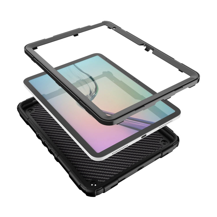 For iPad 2025 / 2022 Spider Turntable Handle Stress Relief Tablet Case(Black) - iPad 2025 / 2022 Cases by buy2fix | Online Shopping UK | buy2fix