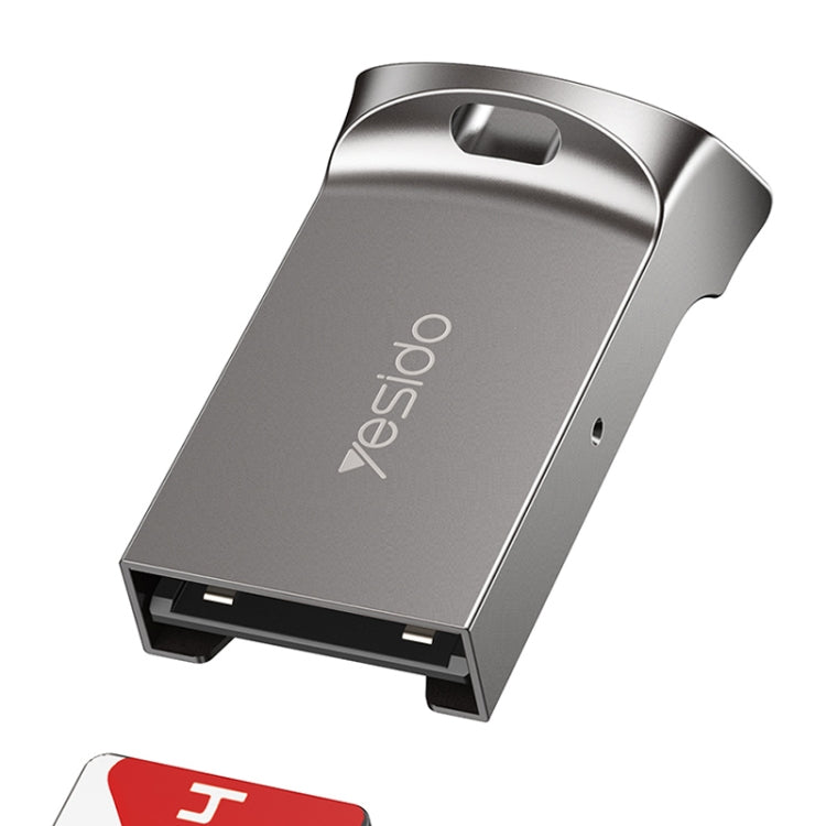 Yesido GS20 USB 2.0 to TF Card Portable Mini OTG Card Reader(Black) by Yesido