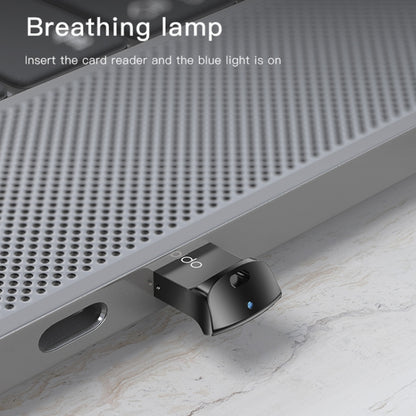 Yesido GS20 USB 2.0 to TF Card Portable Mini OTG Card Reader(Black) by Yesido