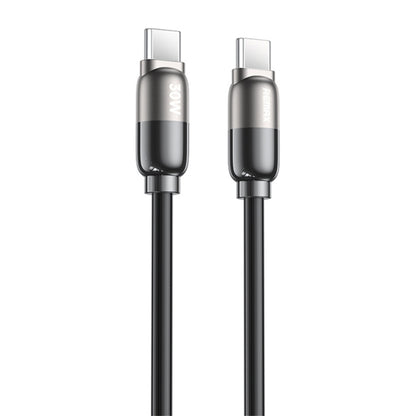 REMAX RC-C037 Capsule 1.2m 30W Type-C to Type-C PVC Fast Charging Cable(Black) - USB-C & Type-C Cable by REMAX | Online Shopping UK | buy2fix